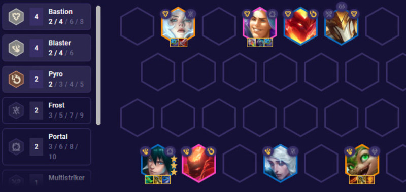 Đội hình Ezreal Pháo Thủ và Can Trường